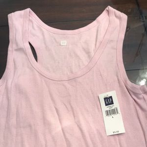 GAP Light Pink Tank Top (New) Large